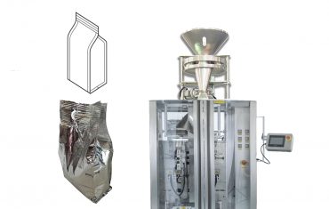 ऑटो 500 ग्रॅम चहा क्वाड सील बॅग पॅकेजिंग मशीन