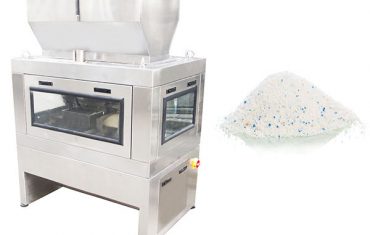 दाणेदार उत्पादनासाठी दुहेरी हेड रेखीय वजन यंत्र