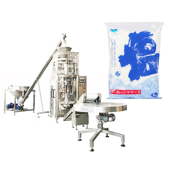 व्हर्टिकल फॉर्म सॉल्टसाठी वॉल्यूमेट्रिक कपसह सील मशीन भरा