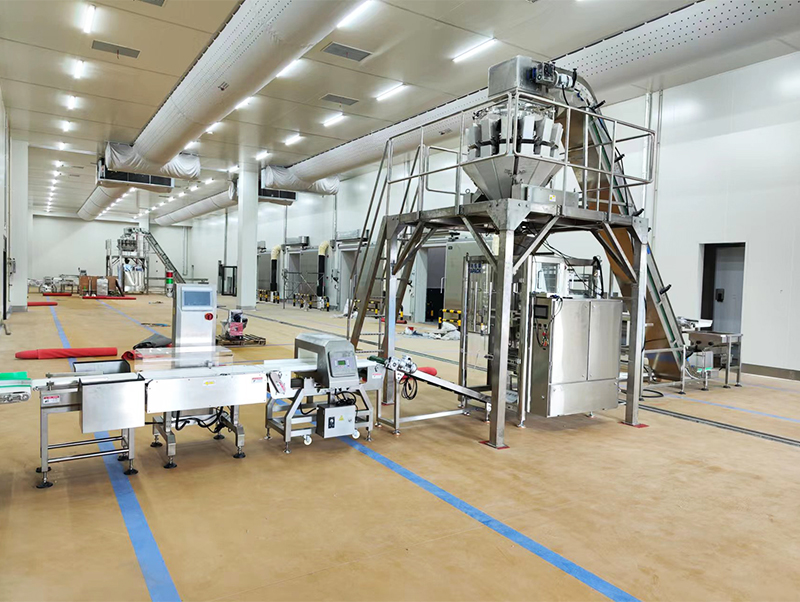 स्वयंचलित पॅकिंग मशीन forzen अन्न