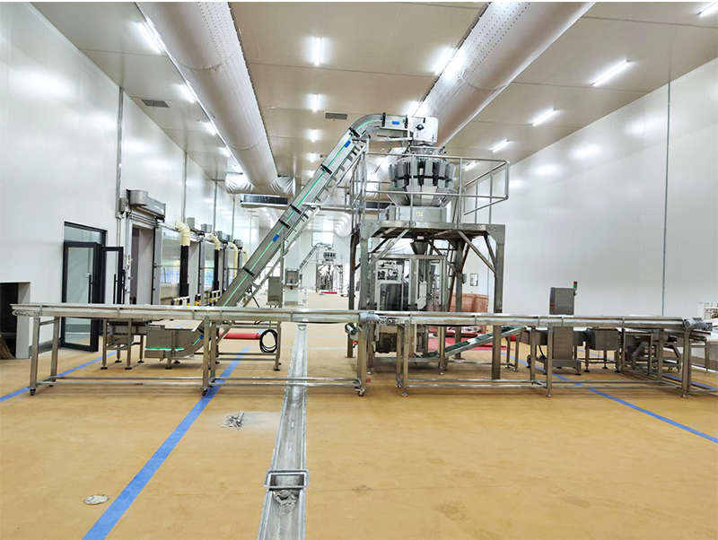 स्वयंचलित पॅकिंग मशीन forzen अन्न